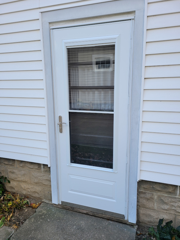 Storm Door Replaced